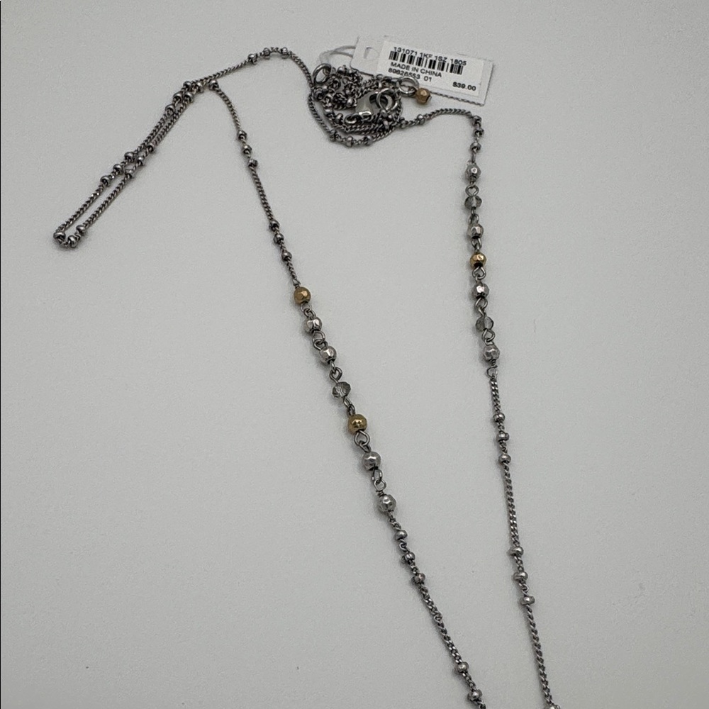 J. Jill Silver Tone Floral Pendant Necklace (BR1313/3) - Picture 5 of 9